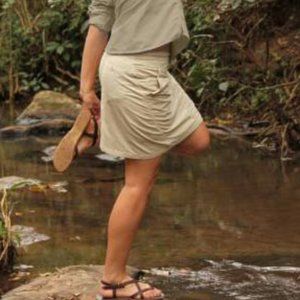 RUFIJI HIKING SKORT ACTIVEWEAR TAN KHAKI - 8 EURO